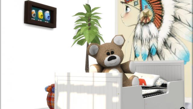 Little Grant's Room for The Sims 4