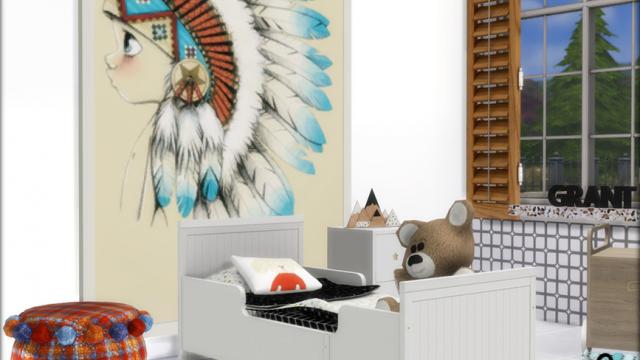 Little Grant's Room for The Sims 4