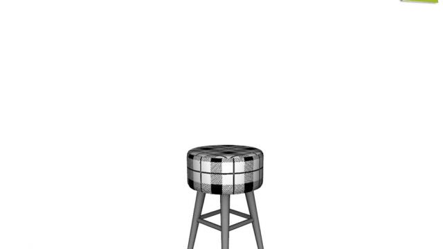 Irving Dining Stool for The Sims 4