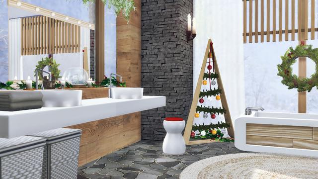 Noella - Bathroom для The Sims 4