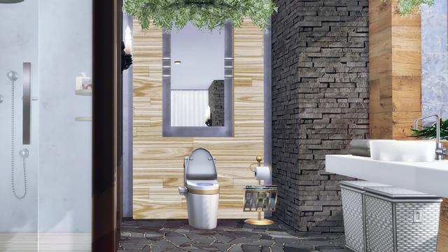 Noella - Bathroom для The Sims 4