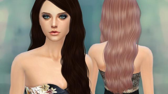 Amelia Hairstyle - Female for The Sims 4