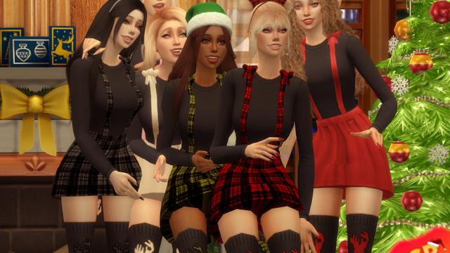 Holiday Wonderland - Marissa Socks for The Sims 4