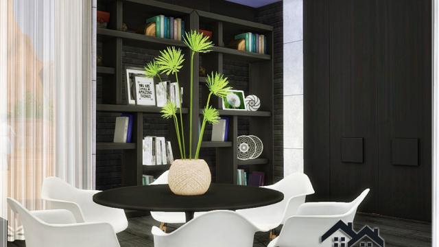 MANDY - Livingroom для The Sims 4