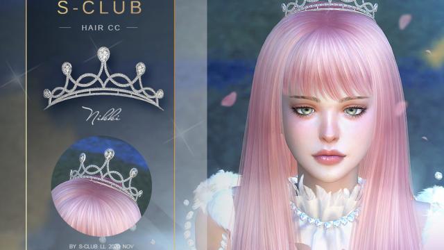 S-Club LL ts4 Hair CC 202017