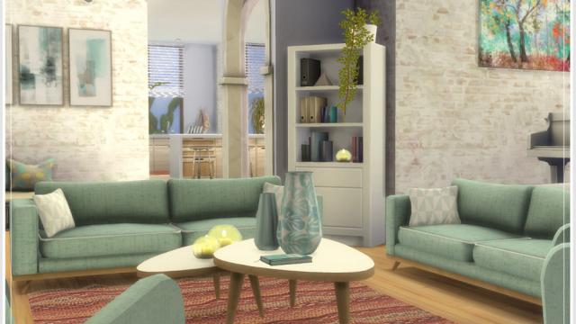 Boho Oase for The Sims 4