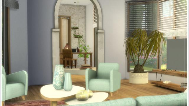 Boho Oase for The Sims 4