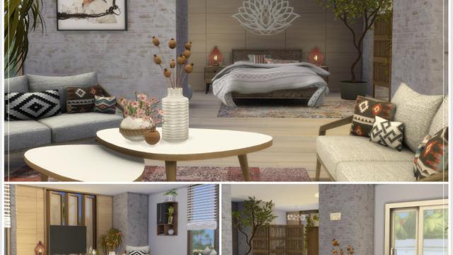 Boho Oase for The Sims 4