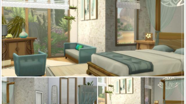 Boho Oase for The Sims 4