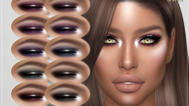 FRS Eyeshadow N127 - Тени для глаз N127 для The Sims 4