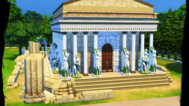 Partenon for The Sims 4