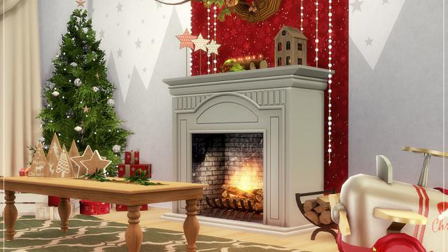 Holiday Wonderland - Christmas Toddlers Room для The Sims 4