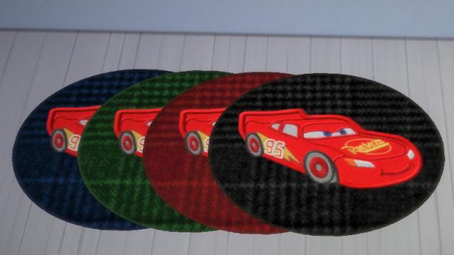 Mcqueen Cars rugs for kids and toddlers