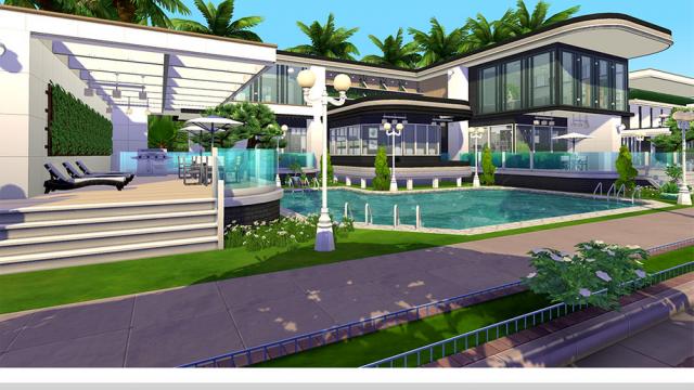 Nantiyada Modern NoCC для The Sims 4