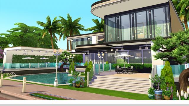 Nantiyada Modern NoCC для The Sims 4