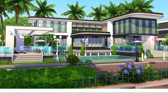 Nantiyada Modern NoCC для The Sims 4