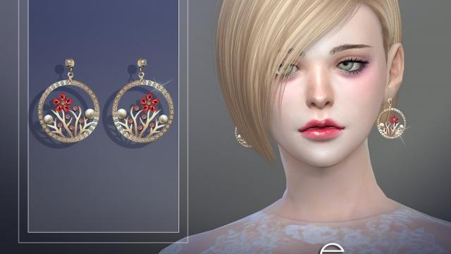 S-Club ts4 LL Earrings 202032