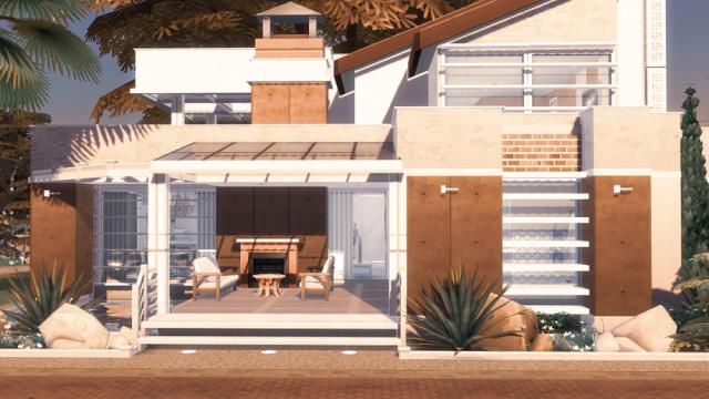 Gabi Beach House для The Sims 4