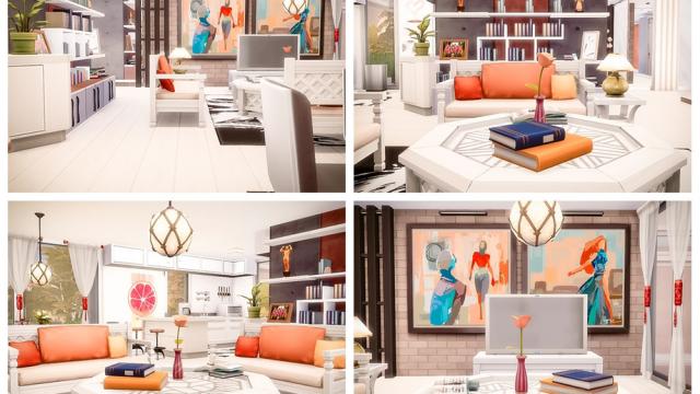 Gabi Beach House для The Sims 4