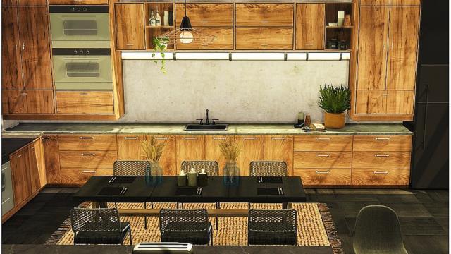 View Kitchen для The Sims 4