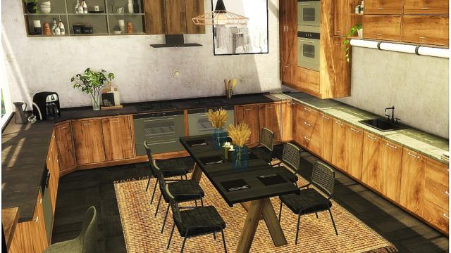 View Kitchen для The Sims 4