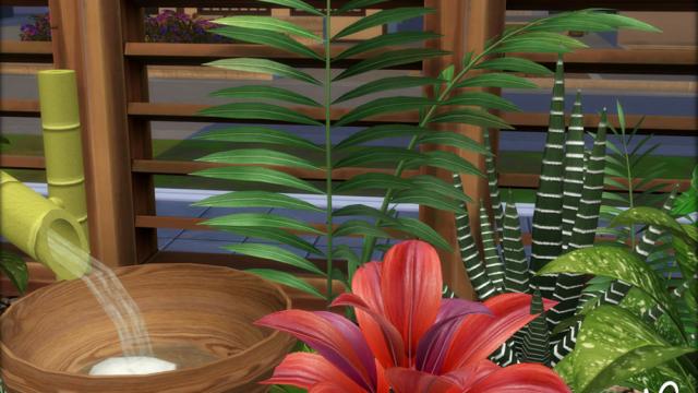 Zen Dining (Room) для The Sims 4