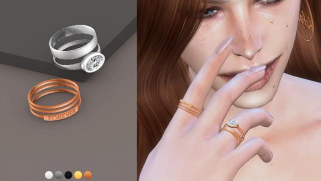 Anniversary rings | Female version