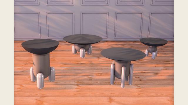 Mushroom End tables set