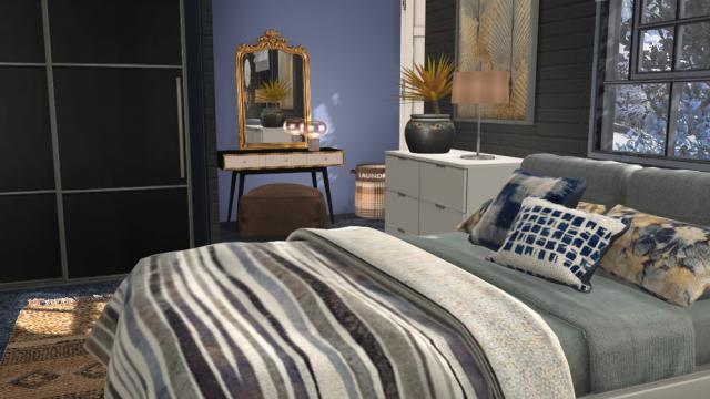 Brick & Steel - Mila's Bedroom для The Sims 4