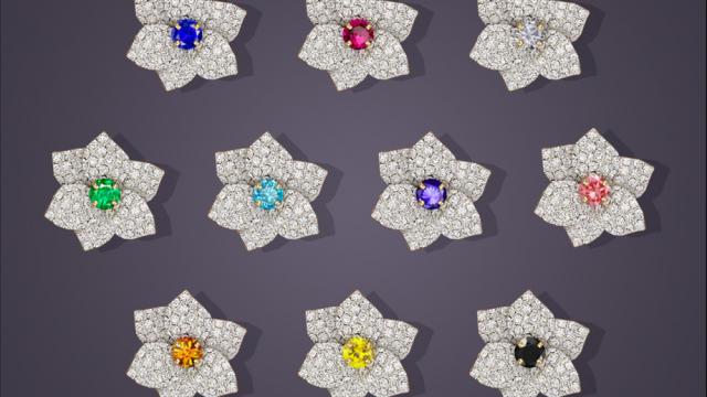 Mia Flower Stud Earrings for The Sims 4