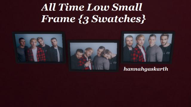 All Time Low Small Frame for The Sims 4