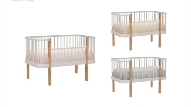 [Evelina nursery] - baby decorative crib PLEASE SEE MOD LINK