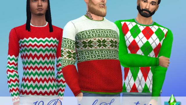 SimmieV Holiday Pullover 3