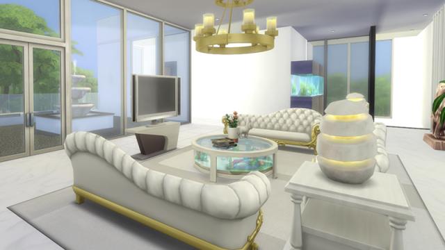 White Canvas для The Sims 4