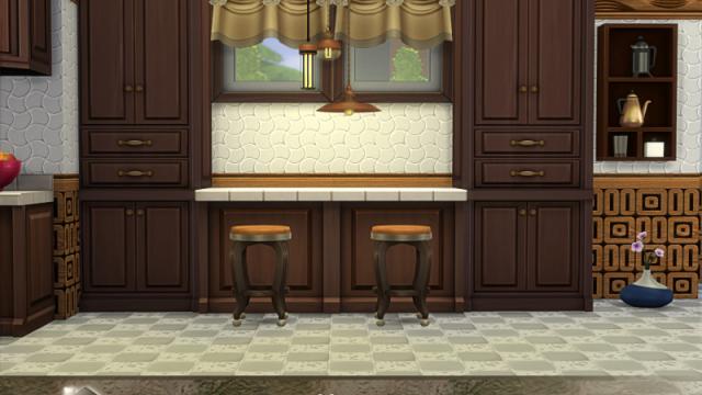 Small Fan Mosaic for The Sims 4