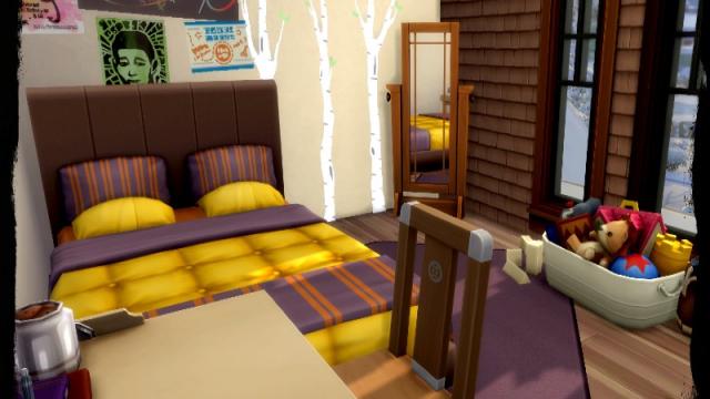 Winter Cabin для The Sims 4