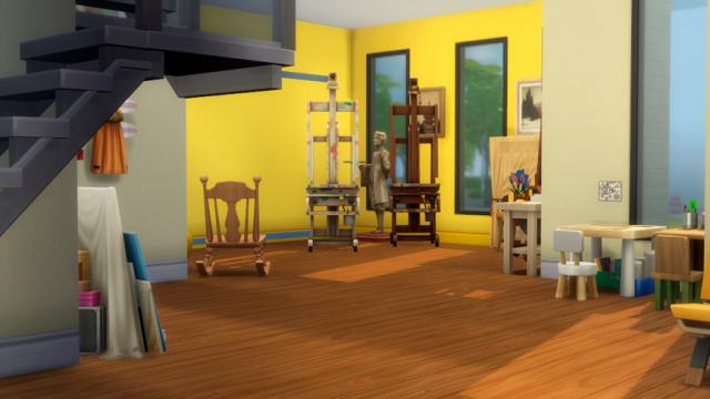 Eco Art Studio для The Sims 4