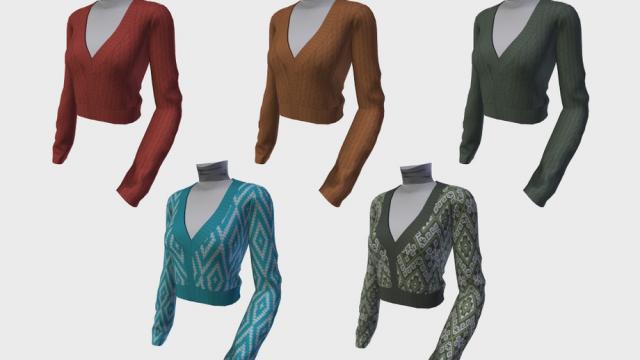 Sweater - TP396 for The Sims 4