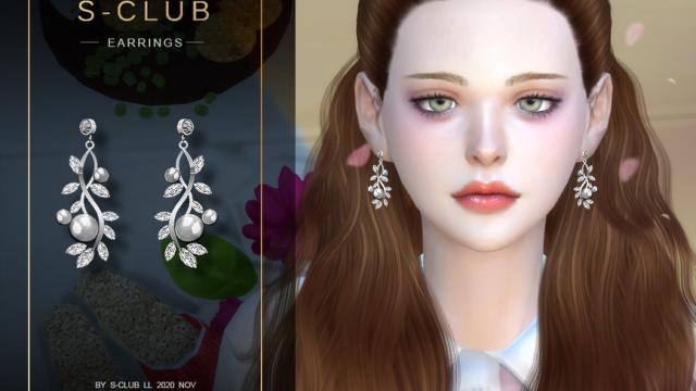 S-Club ts4 LL EARRINGS 202031