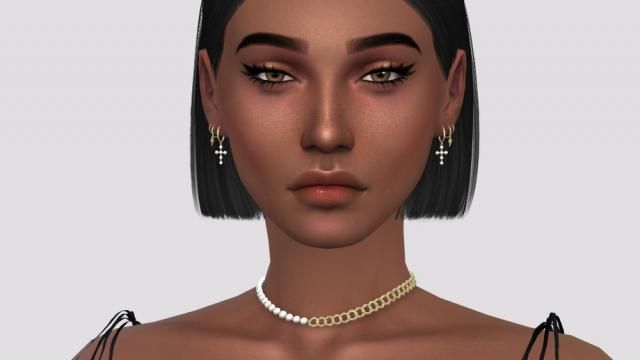 Ungodly Necklace  Christopher067 for The Sims 4