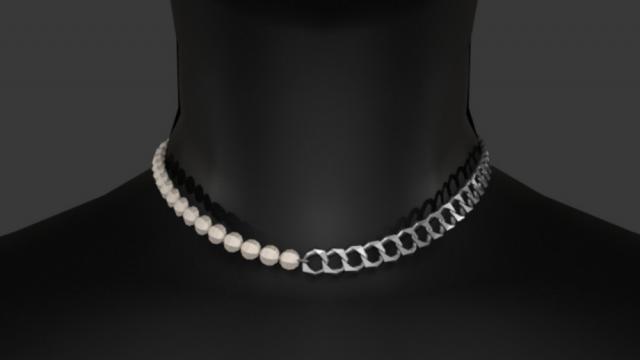 Ungodly Necklace  Christopher067 for The Sims 4