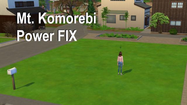 Mt. Komorebi Power Fix