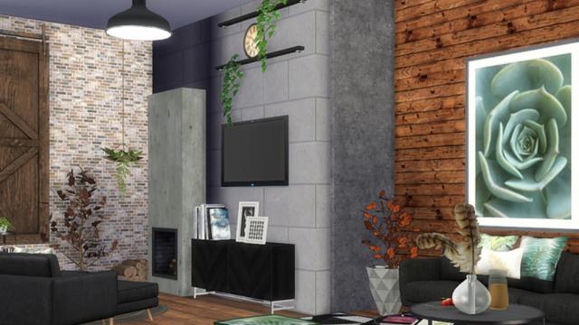 Loft walls for The Sims 4