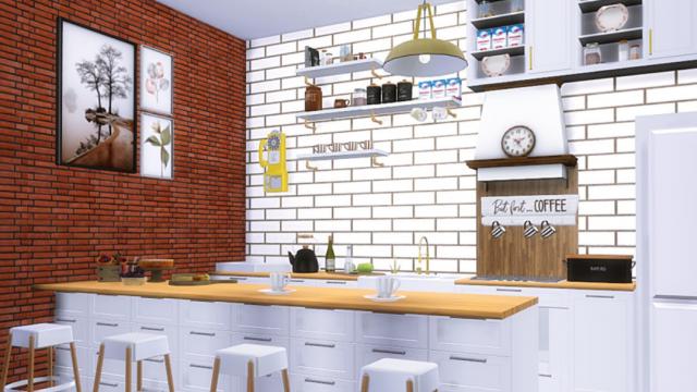 Loft walls for The Sims 4