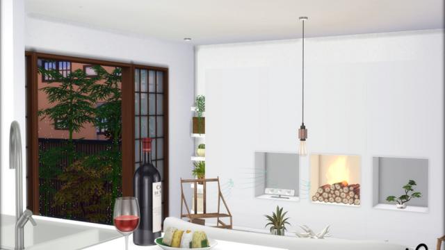 Zen Kitchen (Room) for The Sims 4