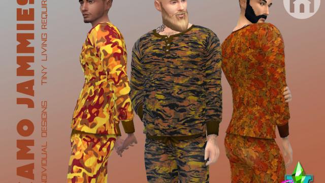 SimmieV Camo Jammies