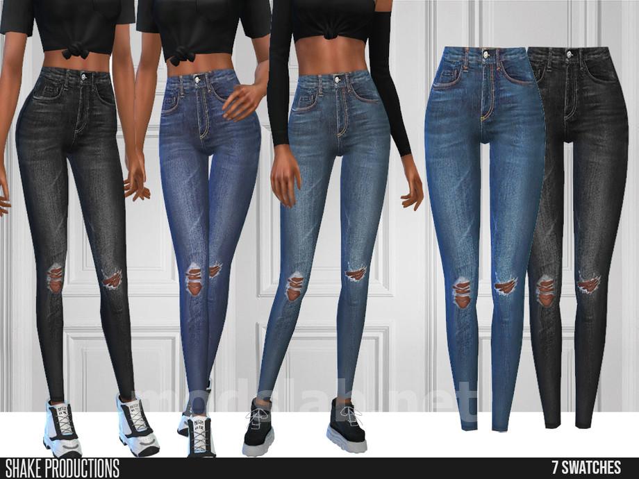 Download ShakeProductions 601 - Jeans for The Sims 4