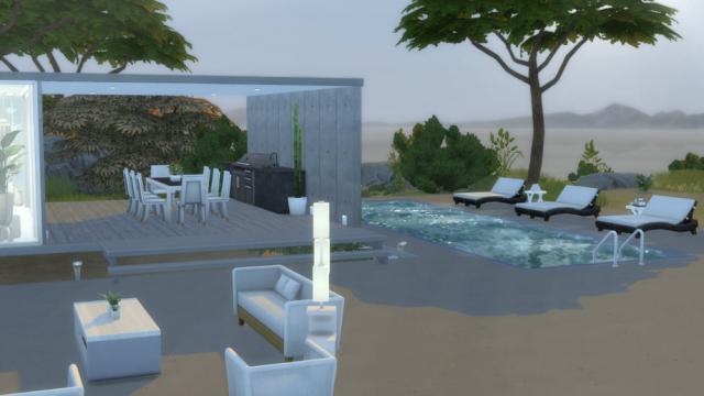 Modern Lookout для The Sims 4