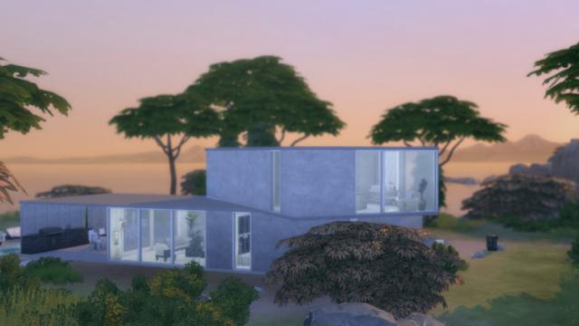 Modern Lookout для The Sims 4