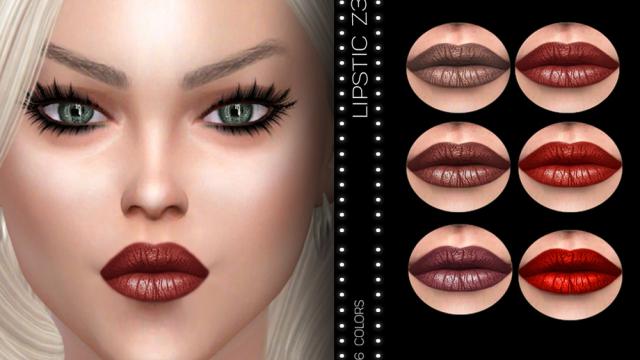 LIPSTICK Z39 for The Sims 4